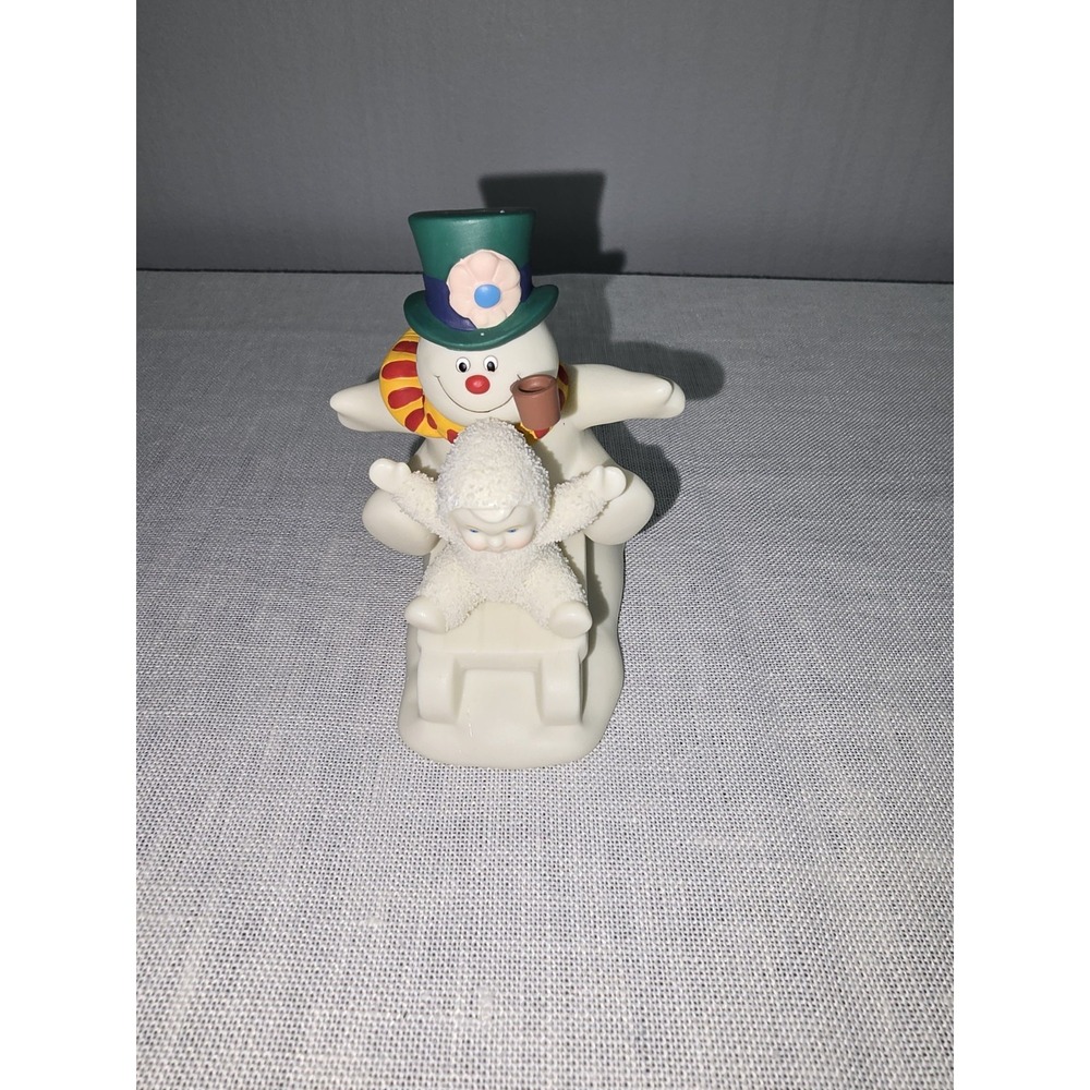 Department 56‎ Christmas Snowbabies Fun With Frosty The Snowman Figure